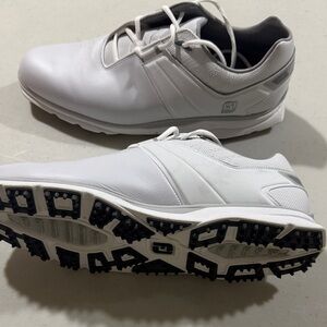 FootJoy Men's White Athletic Golf Shoes